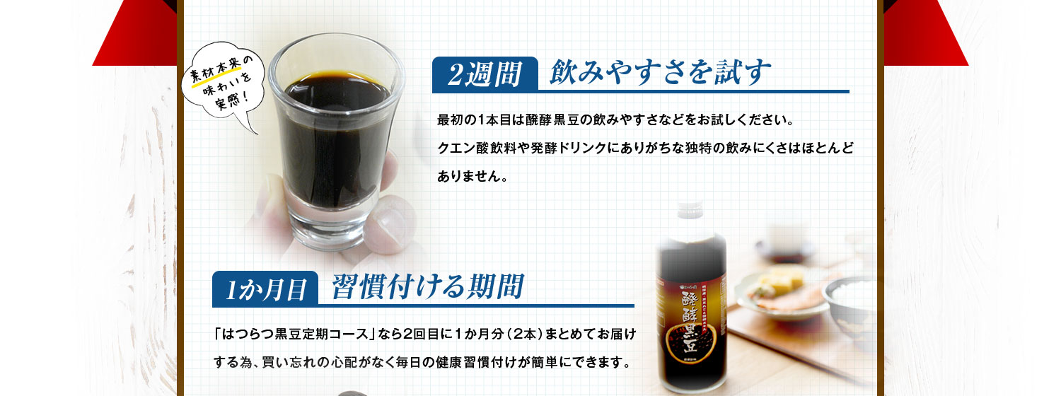 飲みやすさを試す