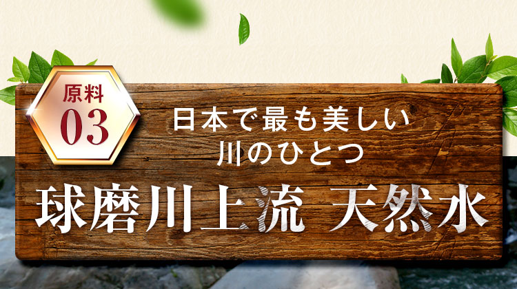 球磨川上流 天然水
