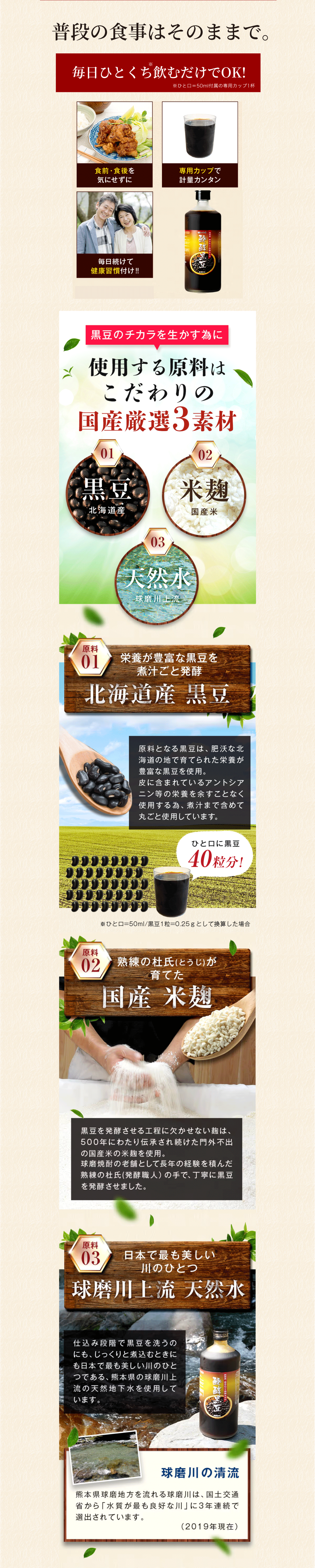 はつらつ堂の醗酵黒豆