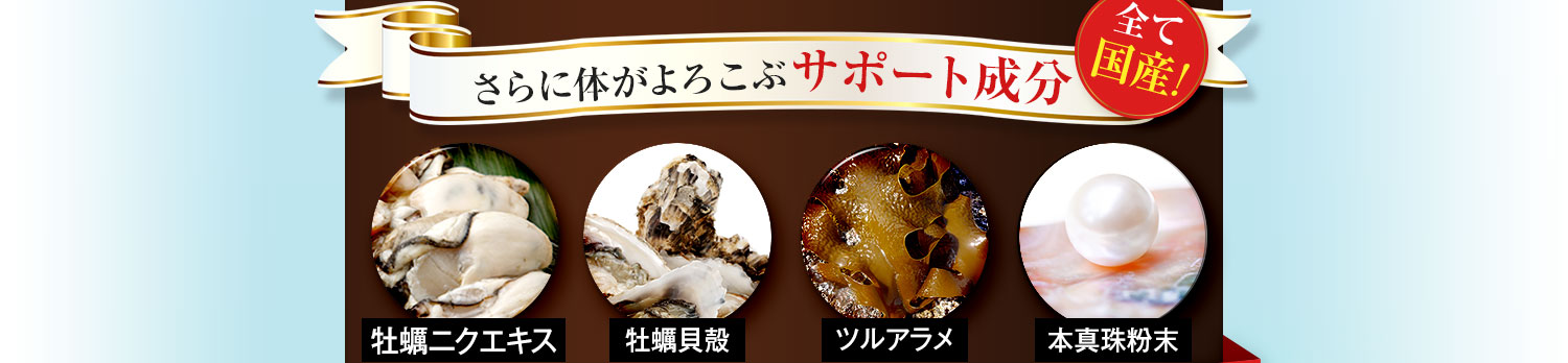 さらに身体がよろこぶサポート成分